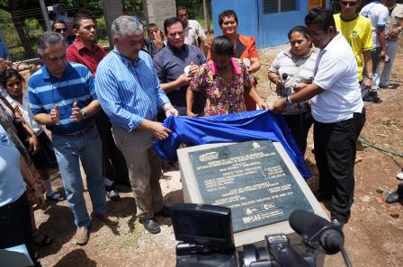Opening of a WASH project in Honduras