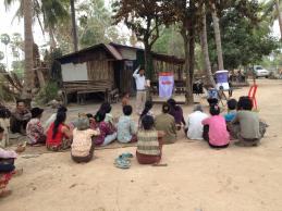HWTS solutions (ceramic filter) sold in remote villages in Cambodia