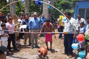 Inauguración de Sistema de Agua en Choluteca, Honduras. 2014