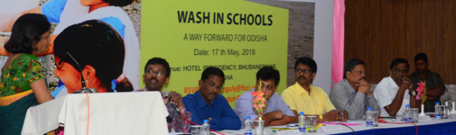 &quot;WASH in schools: a way forward for Odisha&quot;, expert panel discussion, Bhubaneswar, India, 17 May 2018