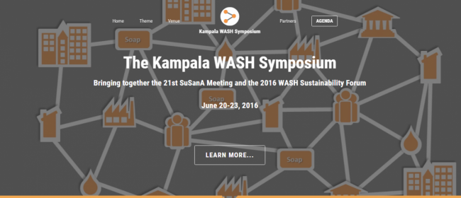 Kampala WASH Symposium logo