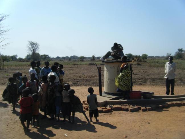 Pump repair, Malawi. Photo: Rossa O'Keeffe-O'Donovan