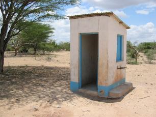 latrine in Africa