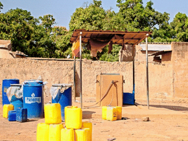 Drinking water facilities in Banfora, Burkina Faso (Photo, IRC, 2023)