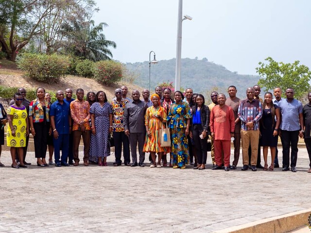 Participants at the National Coordination workshop held in Akosombo, Ghana from 13-14 February 2024.
