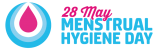 28 May Menstrual Hygiene Day logo
